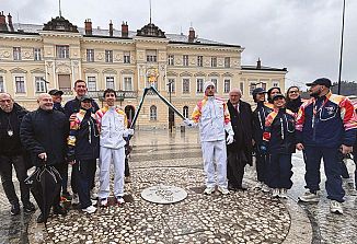 Tudi v Gorici olimpijska bakla, ki nosi zgodbe, spomine in upanje