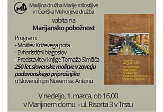 V postni čas z molitvijo in zgodovinskim spominom knjižne novosti pri GMD