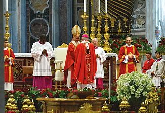 Leon XIV. je podelil palij tudi novemu goriškemu nadškofu msgr. Dianinu