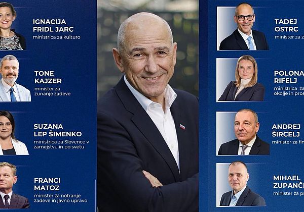 Kdo so kandidatke in kandidati nove Janševe vlade?