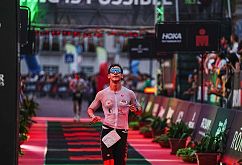 Nicolas Piva iz Sovodenj je opravil Ironman: 225 kilometrov zase in za prijatelje