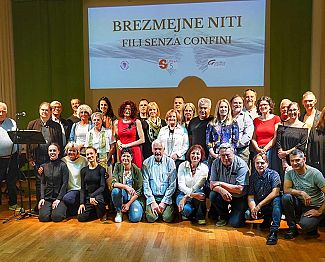 Brezmejne niti v Števerjanu, umetniški večer ob 100. obletnici Kosovelove smrti