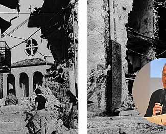 Potres, ruševine in srce,  ki ne pozabi