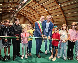 Skupnosti vrnili prenovljeno telovadnico