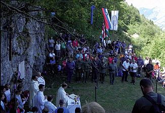 Tradicionalna spominska slovesnost pod Mrzlim vrhom