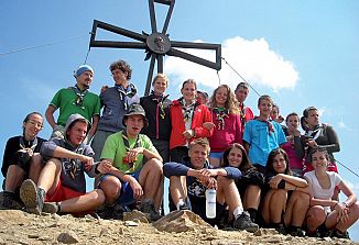 Goriški klan in noviciat v Dolomitih