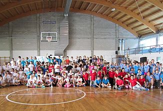 Veliko navdušenja na šolskem deželnem finalu igre med dvema ognjema