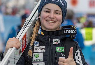 Nika Križnar bo v nedeljo lovila rumeno majico
