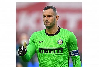 Kapetan Handanović prvak  z Interjem