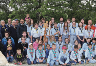 Sklenjene in obnovljene obljube skavtov SZSO