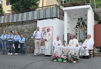 Slovesna obeležitev Marijine kapelice pri Lajnarjih