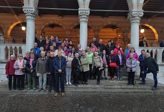 Komenski župljani po starih romarskih poteh Beneške Slovenije