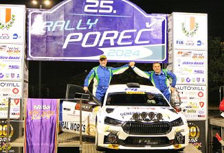 25. rally Poreč: zmaga na novi dirki z novim dirkalnikom