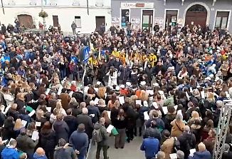 Bogato kulturno delovanje smo na odprtju GO! 2025 predstavili tudi Slovenci v Italiji