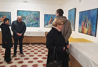 Na Sveti Gori na ogled slike Igorja Zimica