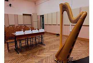 Prestižno tekmovanje Glasbene matice v Trstu za harfo