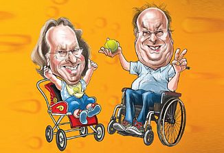 Duhovita, a tudi ganljiva igra o odnosu med očetom in sinom