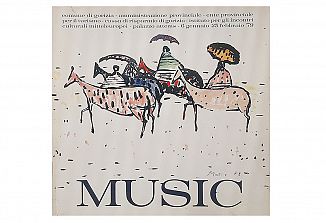 Mušič brez strešic in brez Gorice; butična razstava, pomanjkljiv življenjepis