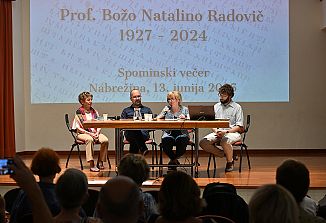 V Nabrežini osvetlitev lika in dela Boža Radovicha