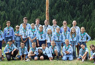 Skrivnostne dogodivščine in preizkušnje na poletnem taboru goriških volčičev in volkuljic