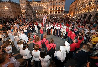 Praznik Slovencev v Italiji Slofest je tudi letos zaživel v središču mesta v zalivu