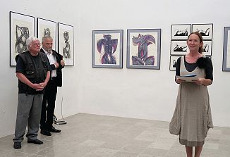 Razstava grafik Lucijana Bratuša