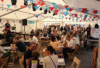 Pripravlja se Slovenska vas na Okusih ob meji