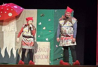 Predstava Gledališkega vrtiljaka Lučka, primerna za praznične dni