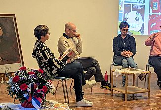 V Mačkoljah so ob dnevu slovenske kulture s stripom počastili Srečka Kosovela