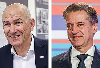 Začetek volilne kampanje v Sloveniji z ostrim soočanjem in razpravi o zdravstvu