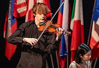 Violinski recital zmagovalca 5. mednarodnega tekmovanja Musica Goritiensis