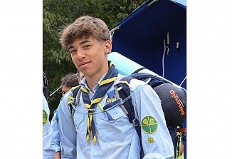 Mladi goriški skavt Amadej Bandelj in njegovo navdušenje nad služenjem