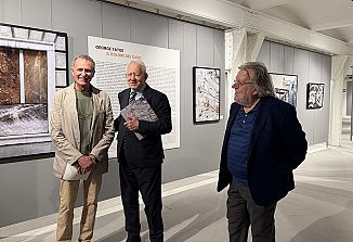 Barva naključja, razstava mednarodno priznanega fotografa Georgea Tatgea