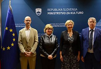 SSO in SKGZ z ministrico za kulturo Fridl Jarc utrdili sodelovanje z matico